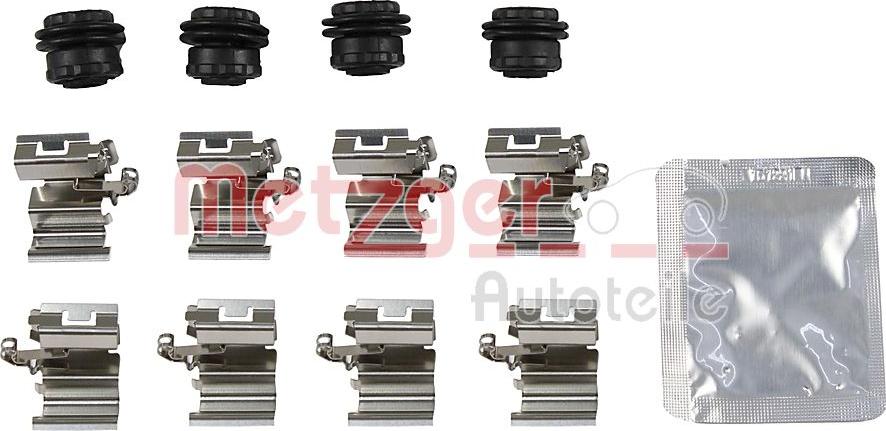 Metzger 109-0140 - Set accesorii, placute frana aaoparts.ro
