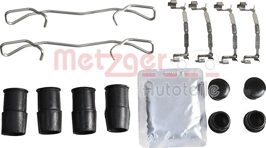 Metzger 109-0155 - Set accesorii, placute frana aaoparts.ro