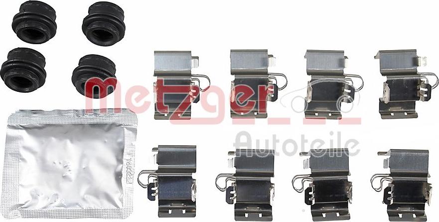 Metzger 109-0156 - Set accesorii, placute frana aaoparts.ro