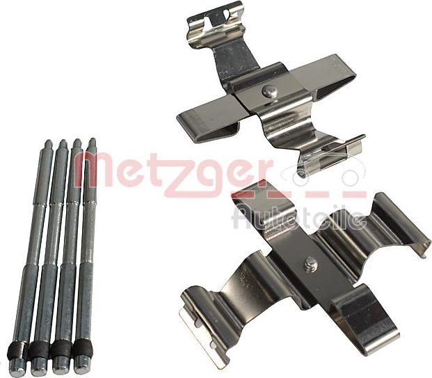 Metzger 109-0109 - Set accesorii, placute frana aaoparts.ro