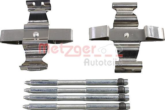Metzger 109-0107 - Set accesorii, placute frana aaoparts.ro