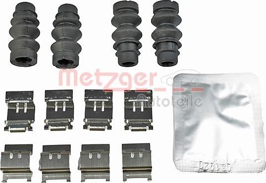 Metzger 109-0124 - Set accesorii, placute frana aaoparts.ro