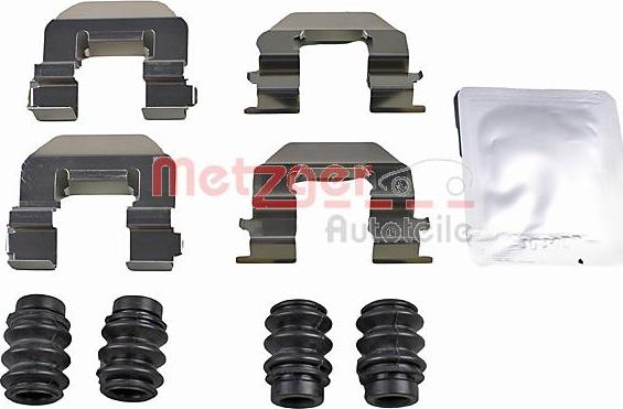 Metzger 109-0126 - Set accesorii, placute frana aaoparts.ro