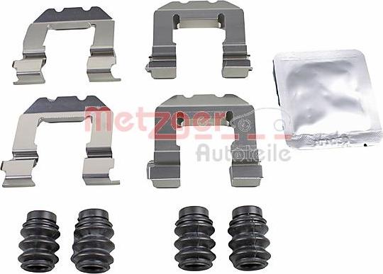 Metzger 109-0127 - Set accesorii, placute frana aaoparts.ro