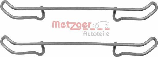 Metzger 109-1056 - Set accesorii, placute frana aaoparts.ro