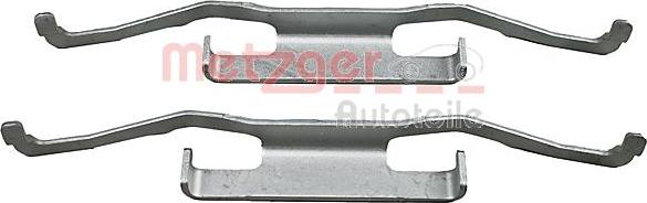 Metzger 109-1011 - Set accesorii, placute frana aaoparts.ro