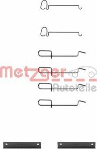 Metzger 109-1070 - Set accesorii, placute frana aaoparts.ro