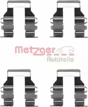 Metzger 109-1199 - Set accesorii, placute frana aaoparts.ro