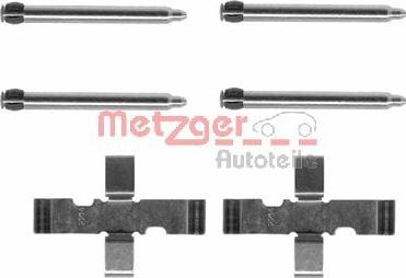 Metzger 109-1101 - Set accesorii, placute frana aaoparts.ro