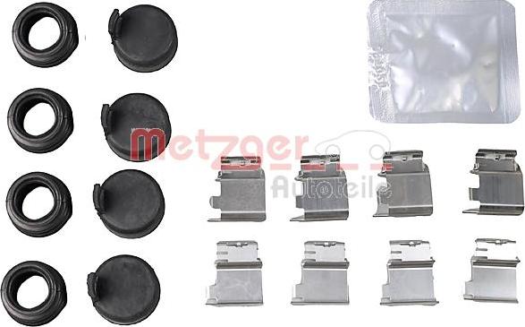 Metzger 109-1890 - Set accesorii, placute frana aaoparts.ro