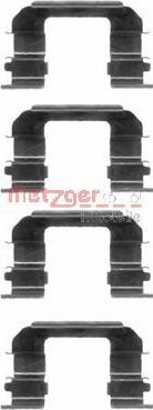 Metzger 109-1287 - Set accesorii, placute frana aaoparts.ro