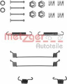 Metzger 105-0651 - Set accesorii, sabot de frana aaoparts.ro