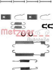 Metzger 105-0653 - Set accesorii, sabot de frana aaoparts.ro