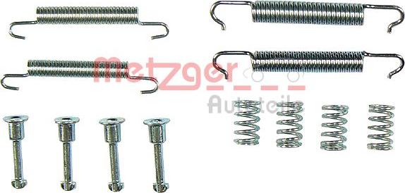 Metzger 105-0621 - Set accesorii, saboti frana parcare aaoparts.ro