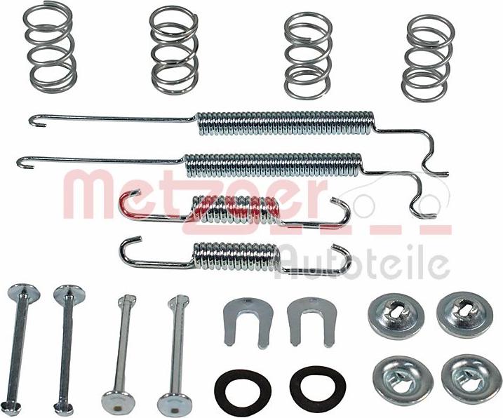 Metzger 105-0055 - Set accesorii, sabot de frana aaoparts.ro
