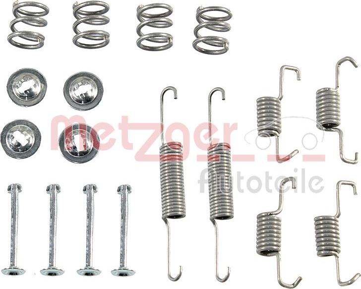 Metzger 105-0011 - Set accesorii, saboti frana parcare aaoparts.ro