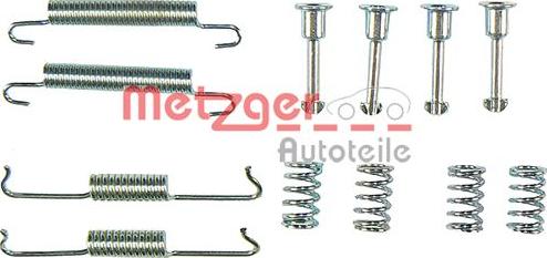Metzger 105-0841 - Set accesorii, saboti frana parcare aaoparts.ro