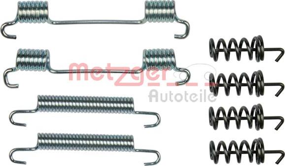 Metzger 105-0868 - Set accesorii, saboti frana parcare aaoparts.ro