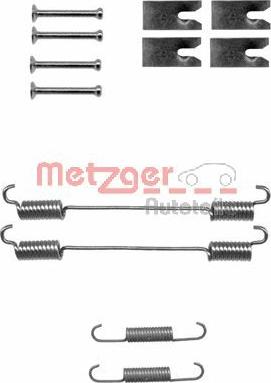 Metzger 105-0862 - Set accesorii, sabot de frana aaoparts.ro