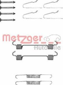 Metzger 105-0808 - Set accesorii, saboti frana parcare aaoparts.ro