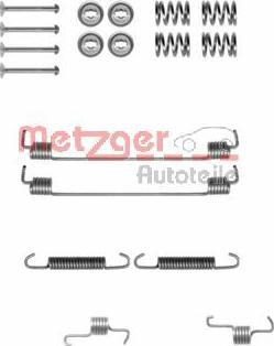 Metzger 105-0819 - Set accesorii, sabot de frana aaoparts.ro