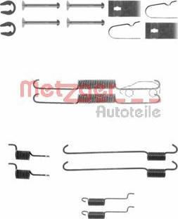 Metzger 105-0815 - Set accesorii, sabot de frana aaoparts.ro