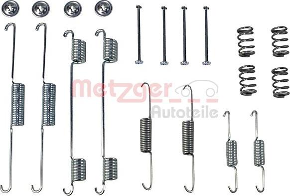 Metzger 105-0817 - Set accesorii, sabot de frana aaoparts.ro