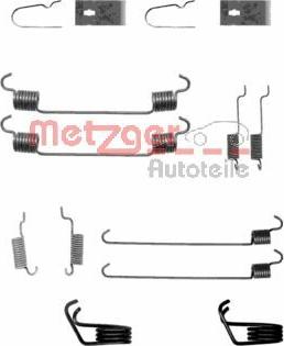 Metzger 105-0799 - Set accesorii, sabot de frana aaoparts.ro