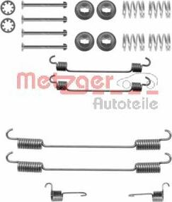 Metzger 105-0740 - Set accesorii, sabot de frana aaoparts.ro