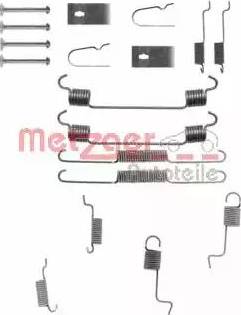 Metzger 105-0742 - Set accesorii, sabot de frana aaoparts.ro
