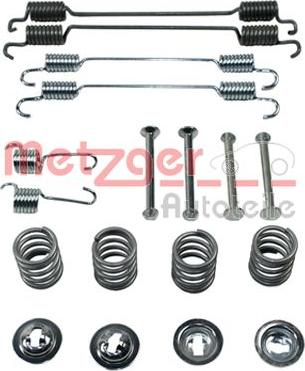 Metzger 105-0750 - Set accesorii, sabot de frana aaoparts.ro