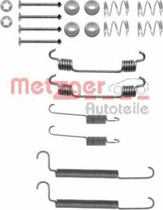 Metzger 105-0766 - Set accesorii, sabot de frana aaoparts.ro