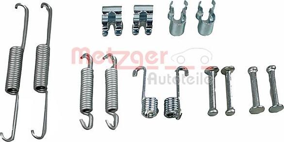 Metzger 105-0763 - Set accesorii, sabot de frana aaoparts.ro