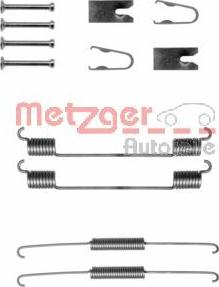 Metzger 105-0781 - Set accesorii, sabot de frana aaoparts.ro