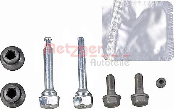 Metzger 113-0025X - Set bucsi de ghidaj, etrier frana aaoparts.ro