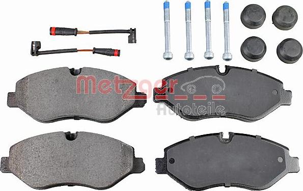 Metzger 1170844 - Set placute frana,frana disc aaoparts.ro