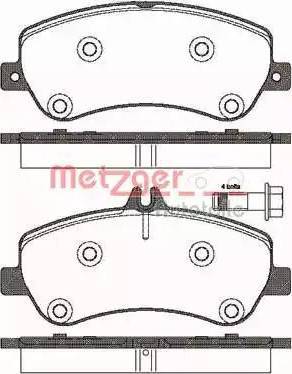 Mercedes-Benz A0004209304 - Set placute frana,frana disc aaoparts.ro