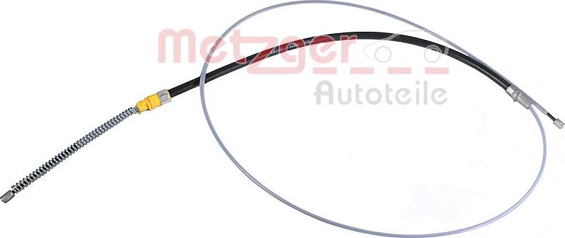 Metzger 17.9011 - Cablu, frana de parcare aaoparts.ro