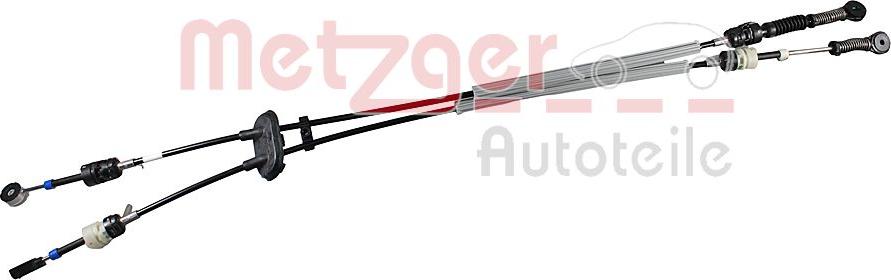 Metzger 3150340 - Cablu,transmisie manuala aaoparts.ro