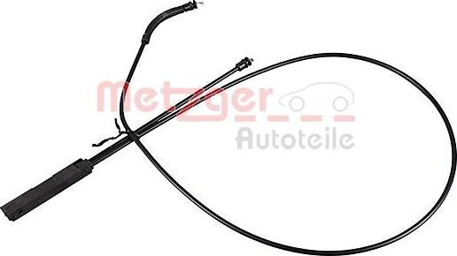 Metzger 3160042 - Cablu, capota motor aaoparts.ro