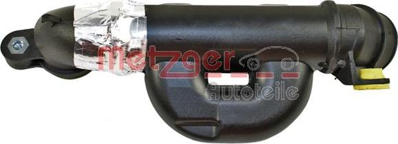 Metzger 2400412 - Rezonator, răcirea aerului de supraalimentare aaoparts.ro