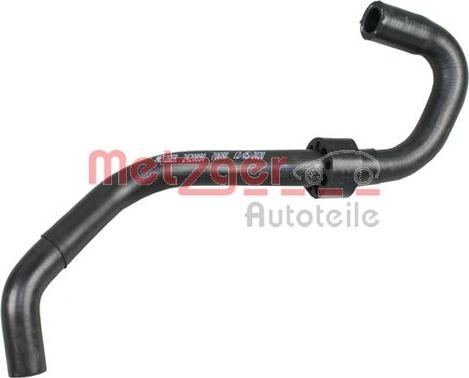 Metzger 2420890 - Furtun radiator aaoparts.ro