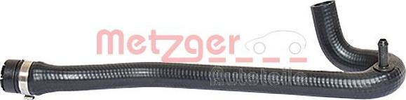 Metzger 2420297 - Furtun radiator aaoparts.ro