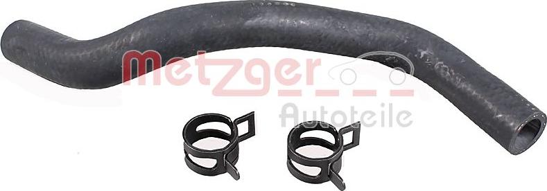 Metzger 2421493 - Furtun radiator aaoparts.ro