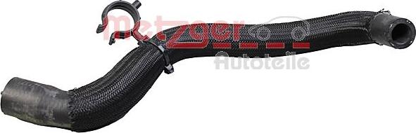 Metzger 2421455 - Furtun radiator aaoparts.ro