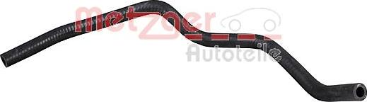 Metzger 2421150 - Furtun radiator aaoparts.ro