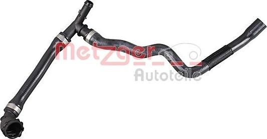 Metzger 2421347 - Furtun radiator aaoparts.ro