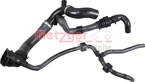Metzger 2421277 - Furtun radiator aaoparts.ro