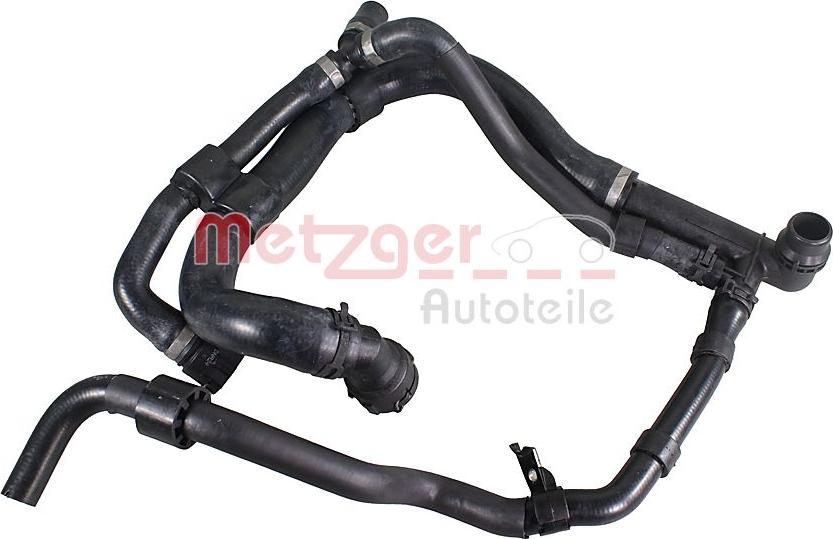 Metzger 2421778 - Furtun radiator aaoparts.ro