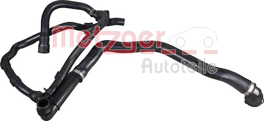 Metzger 2422052 - Furtun radiator aaoparts.ro
